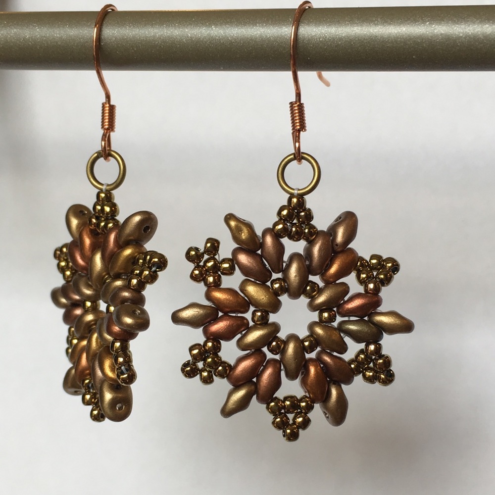 Chrysanthemum Earrings